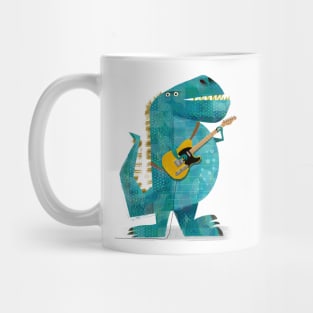 Telesaurus White Mug